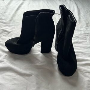 Thick Heel Ankle Boot